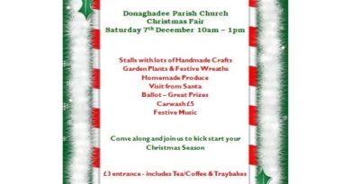 Christmas Fair on Saturday 7th December