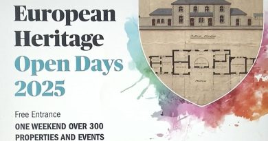 European Heritage Open Day – Saturday 13th September