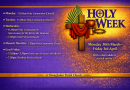 Holy Week Services